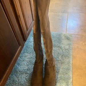 Brown knee high boots 6.5
